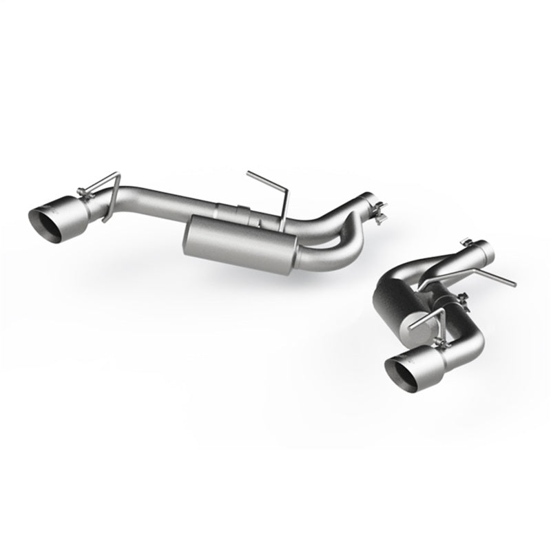 MBRP 16-19 Chevrolet Camaro 2.5in Aluminum Non NPP Axle Back Exhaust System - 4in Dual Wall Tips-SR1 Performance