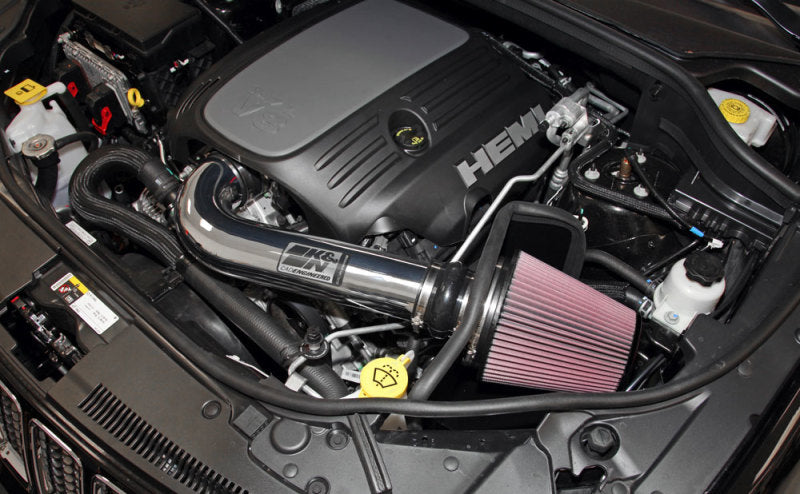 K&N 11 Jeep Grand Cherokee 5.7L V8 / 11 Dodge Durango 5.7L V8 High Flow Performance Intake Kit-SR1 Performance