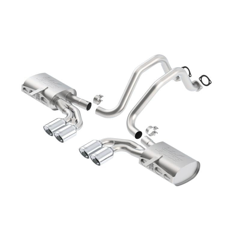 Borla 97-04 Chevrolet Corvette 5.7L 8cyl ATAK SS Catback Exhaust-SR1 Performance