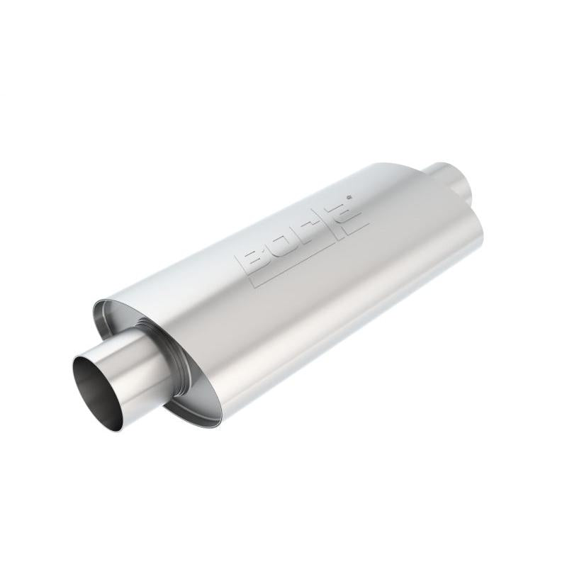Borla XR-1 Multi-Core 3in Center/Center 16in x 4.25in x 7.88in Oval Racing Muffler-SR1 Performance