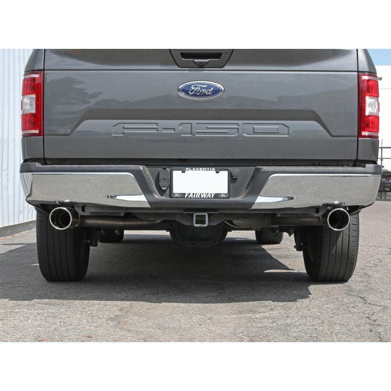 aFe Vulcan Series 3in 304SS Cat-Back w/ Polished Tips 15-20 Ford F-150 V6 2.7L/35L(tt) / V8 5.0L-SR1 Performance