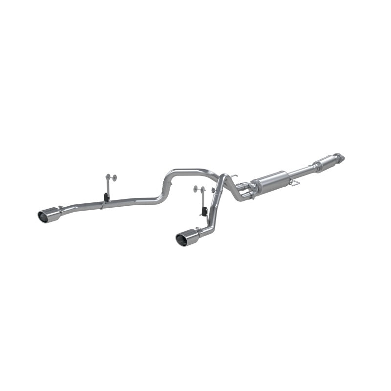 MBRP 2021+ F-150 2.7L/ 3.5L Ecoboost, 5.0L 3in Cat Back 2.5in Dual Split Rear-SR1 Performance