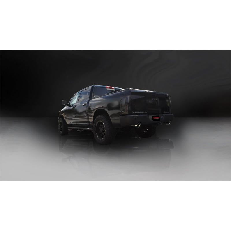 Corsa 2009-2018 Dodge Ram 1500 4.7L Quad/Crew Cab/Short Bed Polished Dual Exit Cat-Back Exhaust-SR1 Performance