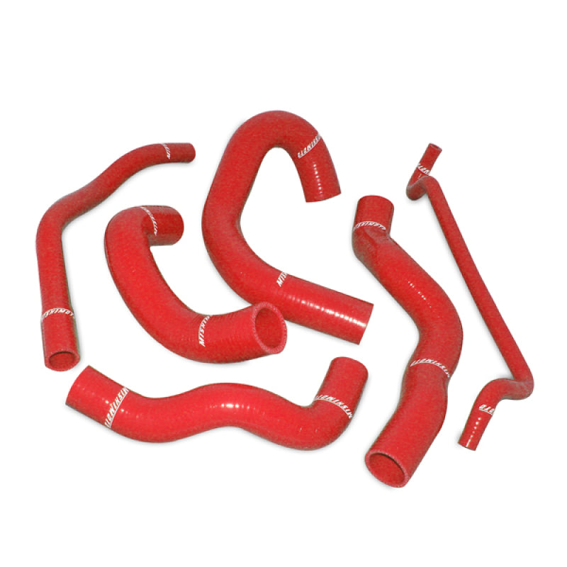 Mishimoto 05-06 Ford Mustang GT V8 / 05-10 GT500 Red Silicone Hose Kit-SR1 Performance