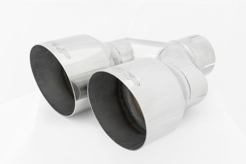 MBRP Universal T304 SS Dual Tip 4in OD/2.5in Inlet-SR1 Performance
