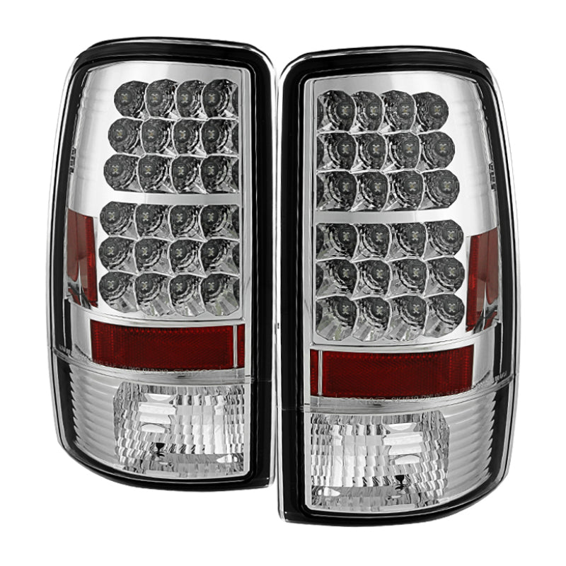 Spyder Chevy Suburban/Tahoe 1500/2500 00-06/GMC Yukon LED Tail Lights Chrome ALT-YD-CD00-LED-C-SR1 Performance