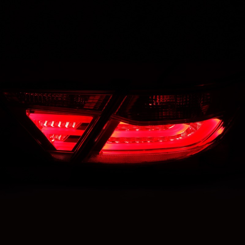 ANZO 2015-2016 Toyota Camry LED Taillights Red/Clear-SR1 Performance