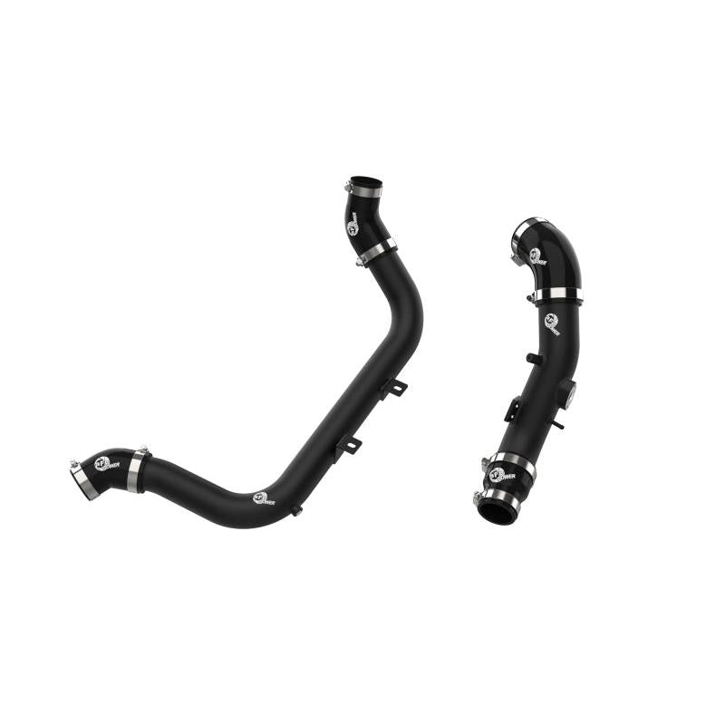 aFe BladeRunner Aluminum Hot and Cold Charge Pipe Kit Black 17-20 Hyundai Elantra GT L4-1.6L (t)-SR1 Performance
