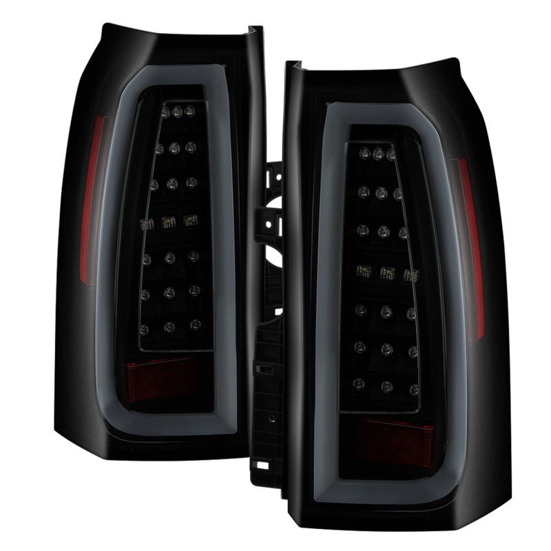 Spyder Chevy Tahoe / Suburban 15-17 LED Tail Lights - Black Smoke (ALT-YD-CTA15-LED-BSM)-SR1 Performance