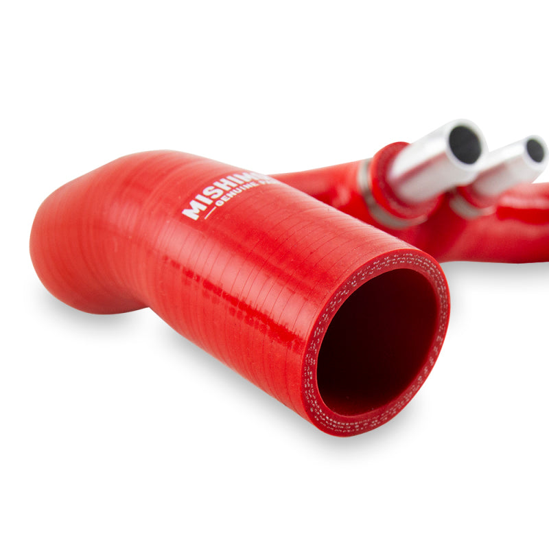 Mishimoto 2018+ Jeep Wrangler JL / Gladiator JT 3.6L AT Red Silicone Radiator Coolant Hose Kit-SR1 Performance