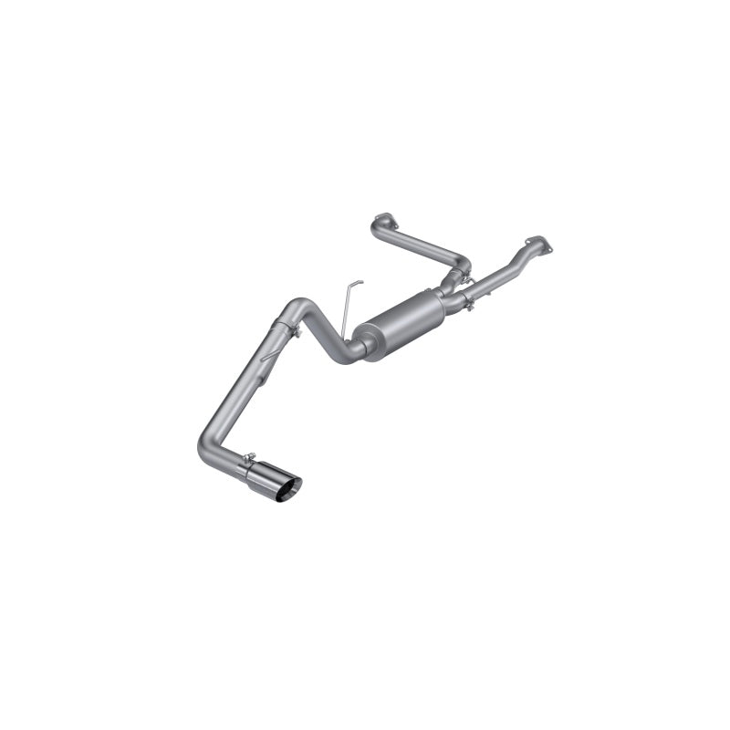 MBRP 22-23 Nissan Frontier 3.8L 3in Tip 3in Cat Back Single Side Exit Street Profile - Aluminized-SR1 Performance
