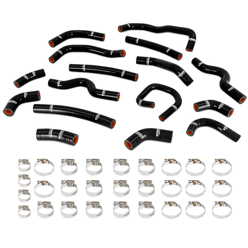Mishimoto 98-07 Land Cruiser 4.5L I6 Silicone Radiator Hose Kit - Black-SR1 Performance