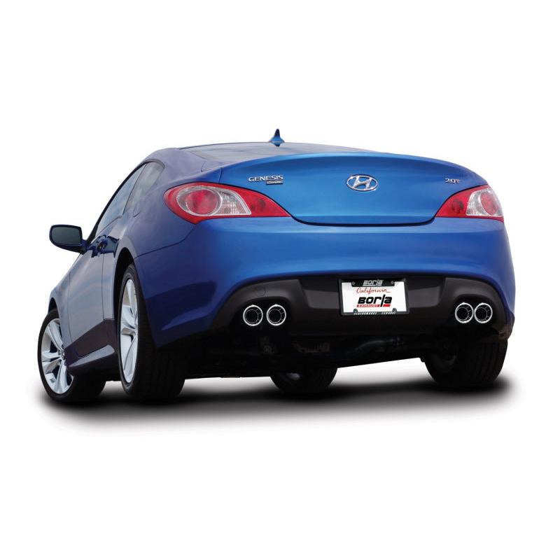 Borla 10-14 Genesis Coupe 2.0L Turbo ONLY AT/MT RWD 2DR Catback Exhaust-SR1 Performance