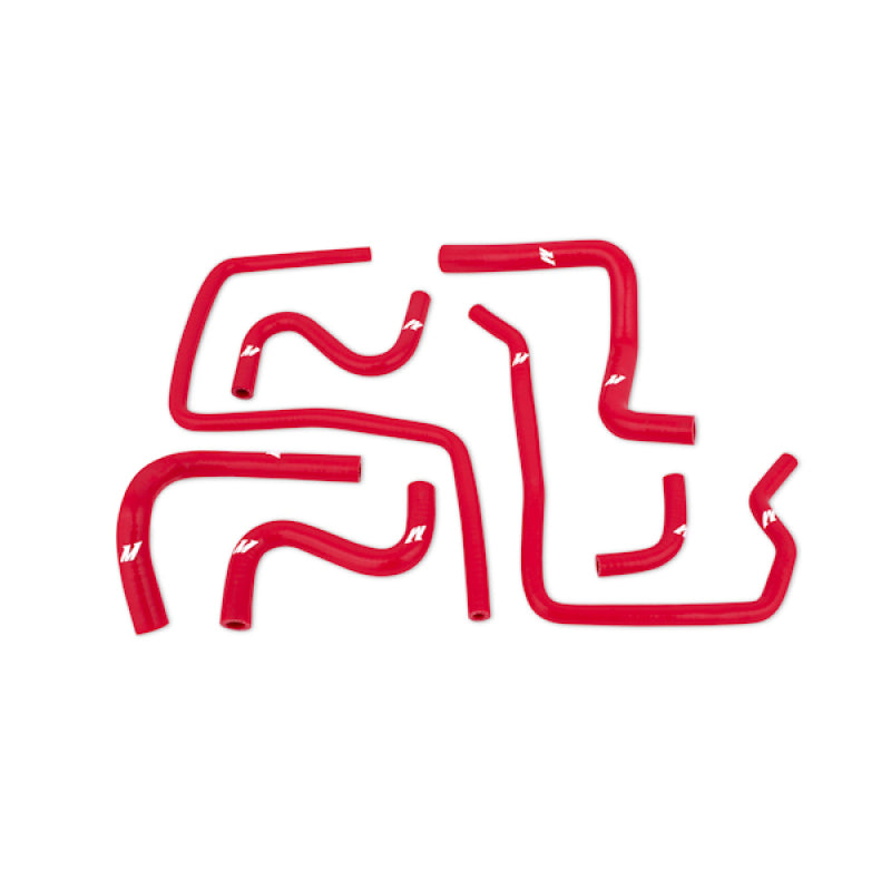 Mishimoto 04-07 Subaru STI / 06-07 WRX Red Silicone Ancillary Hoses-SR1 Performance