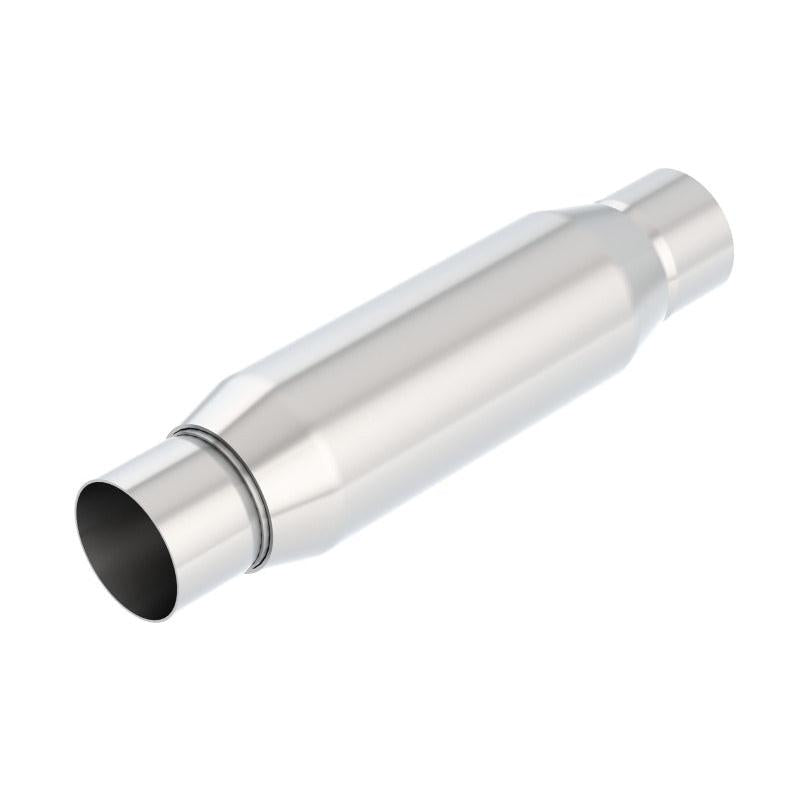 Borla CrateMuffler Resonator Option 2.5in Center/Center 3.5in Round x 10in-SR1 Performance