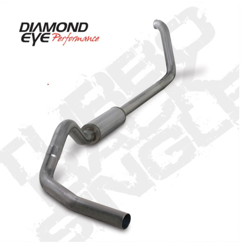 Diamond Eye KIT 4in TB SGL SS: 00-03 FORD 7.3L F250/F350-SR1 Performance