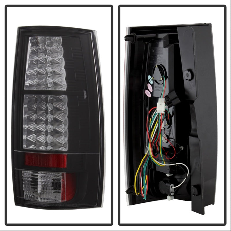 Spyder Chevy Suburban/GMC Yukon/Yukon Denali 07-14 LED Tail Lights Blk ALT-YD-CSUB07-LED-BK-SR1 Performance