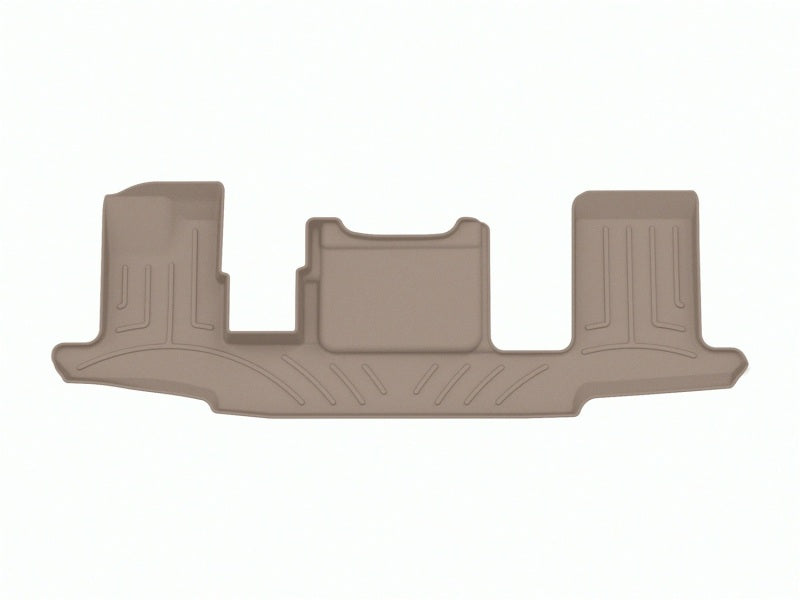 WeatherTech FloorLiner HP for 2022-2023 Nissan Pathfinder & Infiniti QX60 Rear - Tan | Part #4516983IM