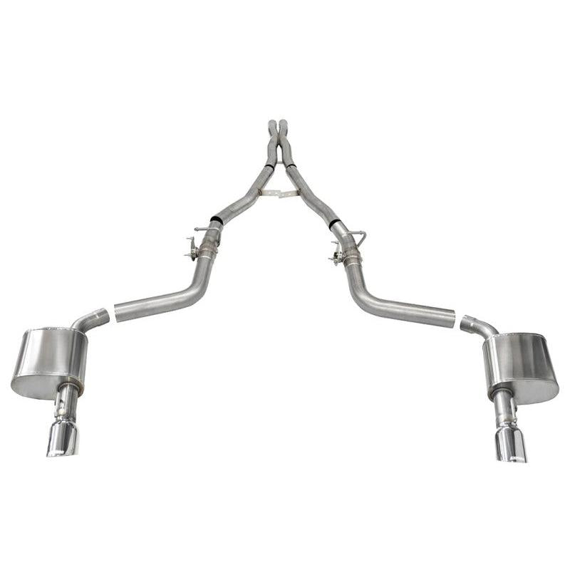 Corsa 15-23 Charger SRT/Hellcat/Redeye 2.75in Valved Catback Dual Rear Exit w/ Single 4.5inPol Tips-SR1 Performance