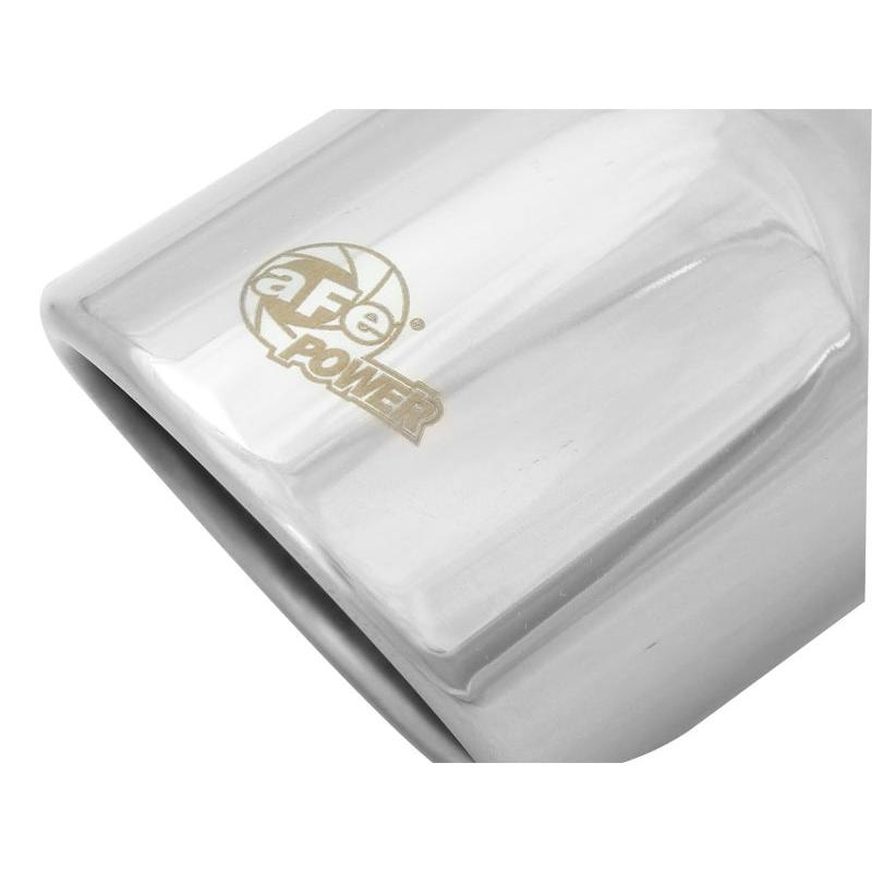 aFe MACH Force-Xp 2.5in Inlet x 3-1/2in Outlet x 6in Length 2.5in 304 Stainless Steel Exhaust Tip-SR1 Performance