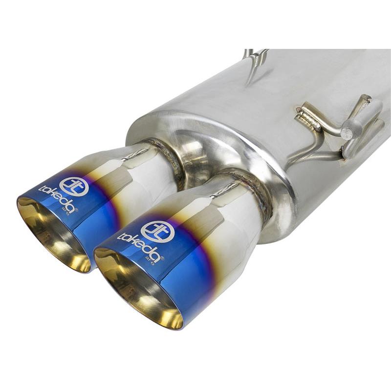 aFe Takeda 3in 304 SS Cat-Back Exhaust System 15-18 Subaru WRX/WRX STI H4-2.0/2.5L (t)-SR1 Performance