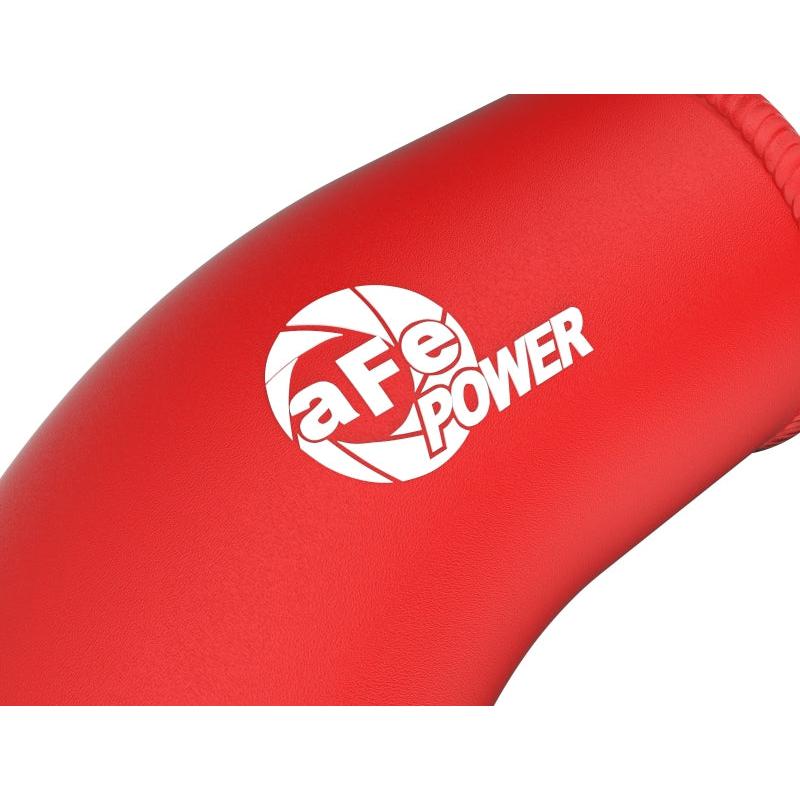 aFe 2024+ Toyota Tacoma BladeRunner 2.5in & 3in Aluminum Hot & Cold Charge Pipe Kit - Red-SR1 Performance