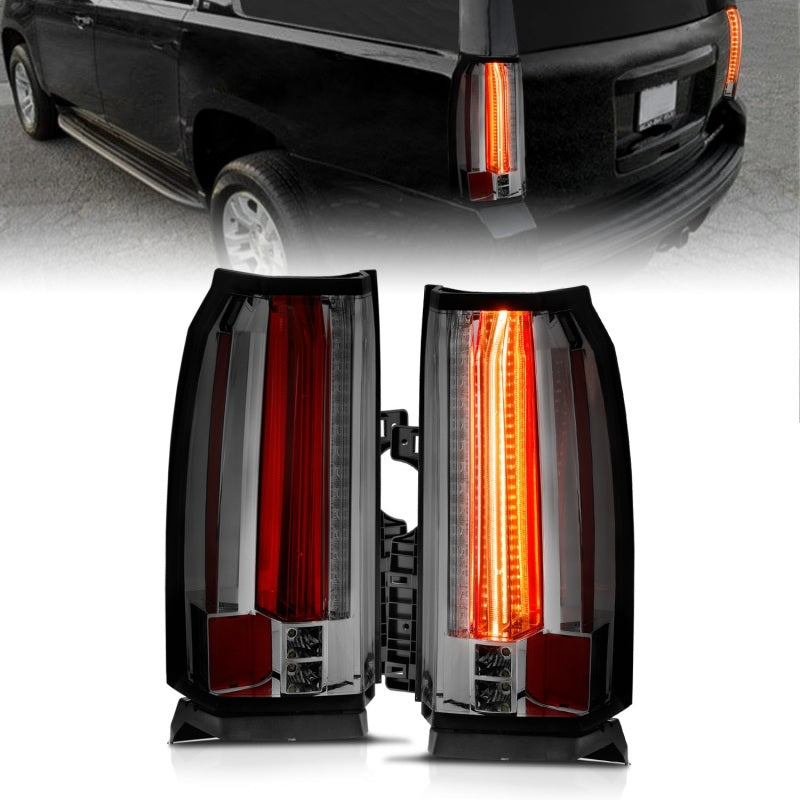 ANZO 2015-2017 Chevrolet Suburban/Tahoe LED Taillights Smoke-SR1 Performance