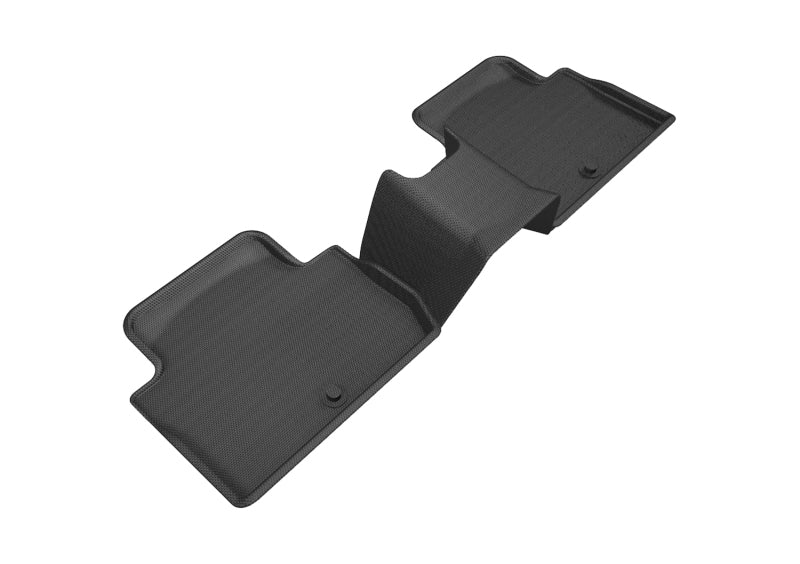 3D MAXpider 2018-2020 Kia Stinger Kagu 2nd Row Floormats - Black-SR1 Performance