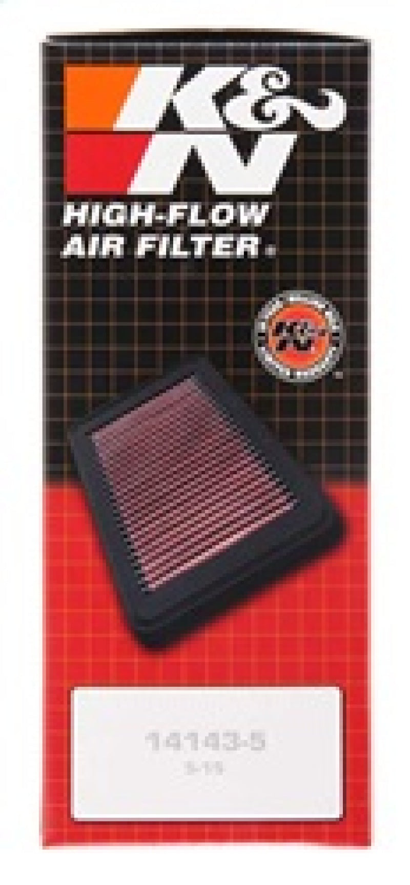 K&N Universal X-Stream Clamp-On Air Filter 3.5in Flg ID/4in OD/5.75in H-SR1 Performance