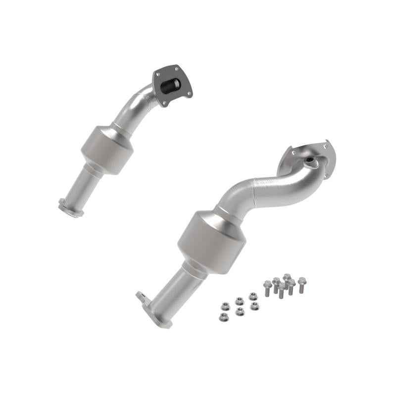 aFe Twisted Steel Down Pipe 409SS w/ Cat 16-17 Toyota Tacoma V6-3.5L-SR1 Performance