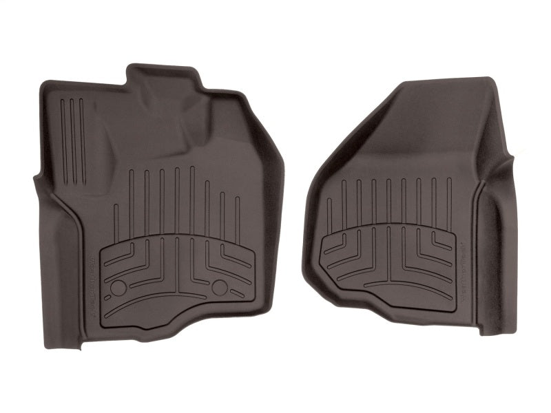 WeatherTech FloorLiner HP for 2012-2014 Ford F-250/F-350 Super Duty Front - Cocoa