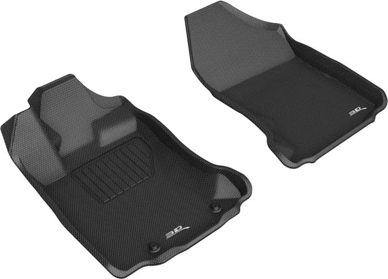 3D MAXpider 20-21 Subaru Legacy/Outback Kagu 1st Row Floormat - Black-SR1 Performance