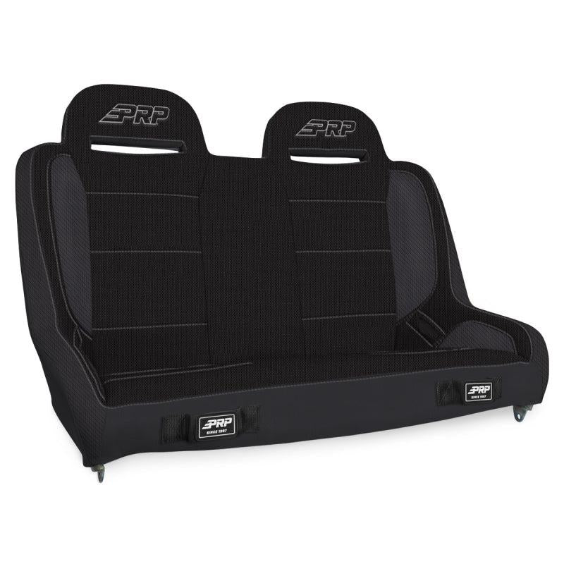 PRP Jeep Wrangler JKU/JLU Elite Series Rear Bench- Black-SR1 Performance
