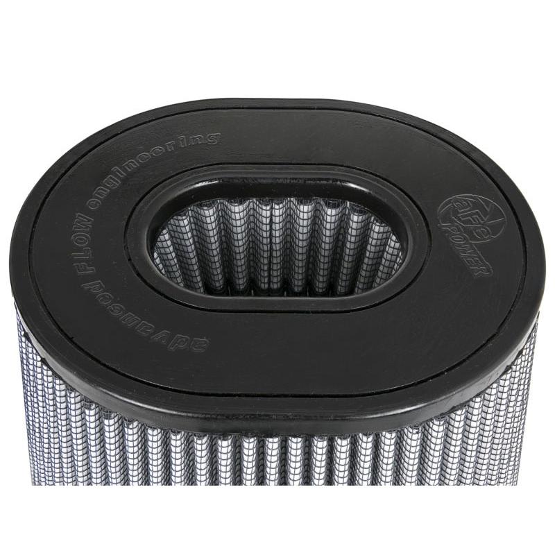aFe Magnum FLOW Pro DRY S Universal Air Filter 4.5in F / 9inx7.5in B / 6.75inx5.5in T (Inv) / 9in H-SR1 Performance