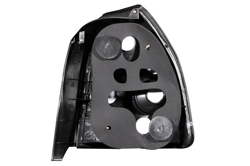 ANZO 1996-2000 Honda Civic Taillights Black-SR1 Performance