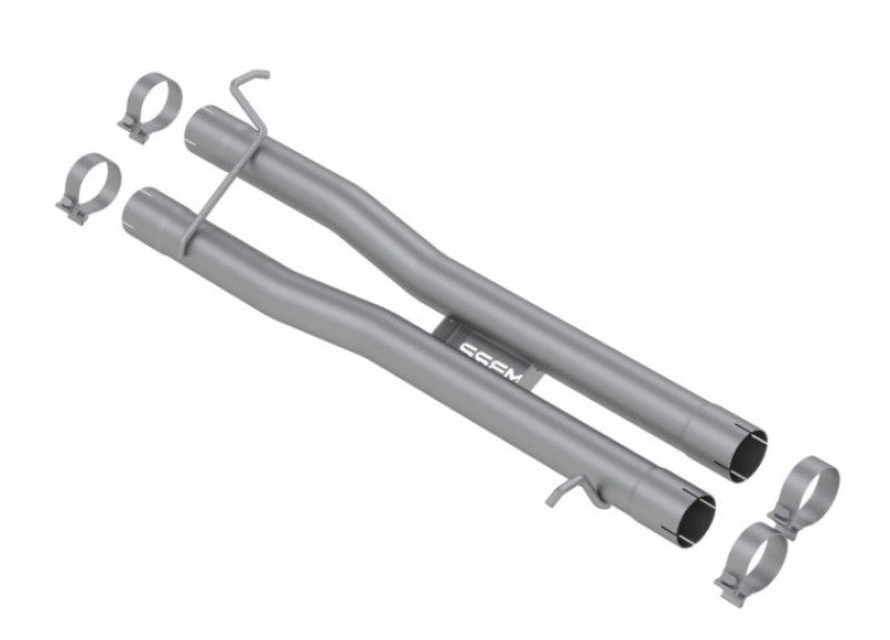 MBRP 2021 Ram TRX 6.2 S/C 3in T304 SS Muffler Delete Pipe-SR1 Performance