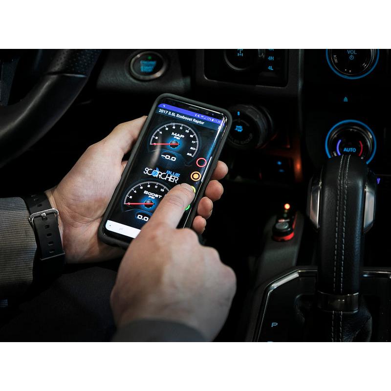 aFe Power 18-21 Jeep Wrangler JL 2.0L (t) Scorcher Blue Bluetooth Power Module-SR1 Performance