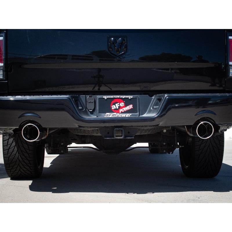 aFe 09-18 Ram 1500 V8 5.7L Hemi Gemini XV 3in 304 SS Cat-Back Exhaust w/ Polished Tips-SR1 Performance