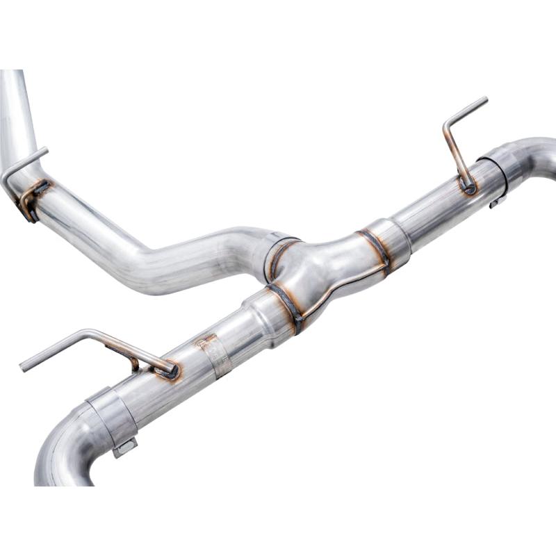 AWE Subaru BRZ/ Toyota GR86/ Toyota 86 Track Edition Cat-Back Exhaust- Chrome Silver Tips-SR1 Performance