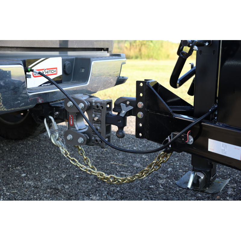 Gen-Y The Boss Torsion-Flex 2.5in Shank 5in Drop 1.7K TW 16K Hitch w/GH-051 Dual-Ball