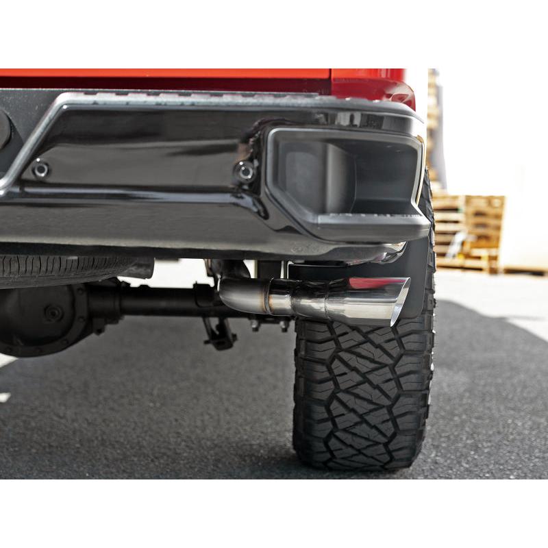 aFe Vulcan Series 3in 304SS Exhaust Cat-Back w/ Pol Tips 2019 GM Silverado / Sierra 1500 L4-2.7L (t)-SR1 Performance