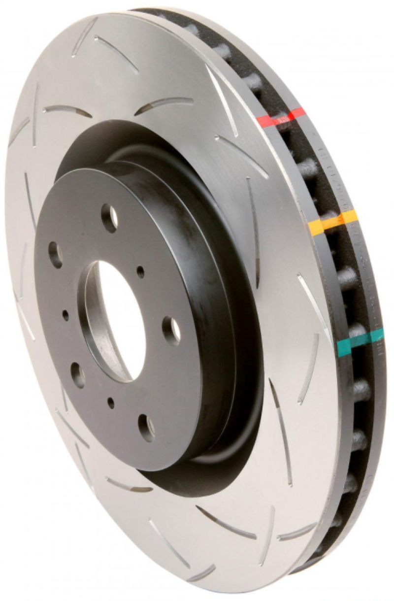 DBA Subaru WRX STi 4000 Series HD Rear Brake Rotor with OE Finish and Kangaroo Paw Ventilation