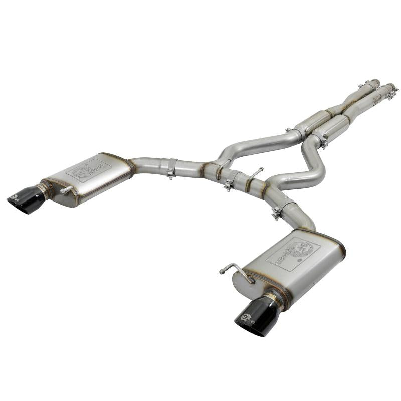 aFe 11-21 Dodge Durango V6-3.6L / V8-5.7L MACH Force-Xp 304 SS Cat-Back Exhaust System w/ Black Tip-SR1 Performance