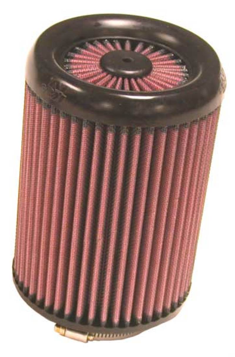 K&N Filter Universal X Stream Clamp-On Round Straight 3in Flange ID / 5in OD / 7in Height-SR1 Performance