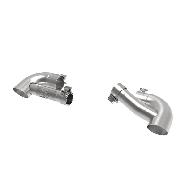aFe MACHForce XP 304 Stainless Steel Exhaust Tip Upgrade 21-23 Jeep Wrangler JL Rubicon-SR1 Performance