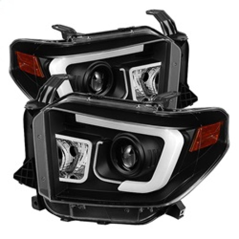 Spyder Toyota Tundra 2014-2016 Projector Headlights Light Bar DRL Black PRO-YD-TTU14-DRL-BK-SR1 Performance