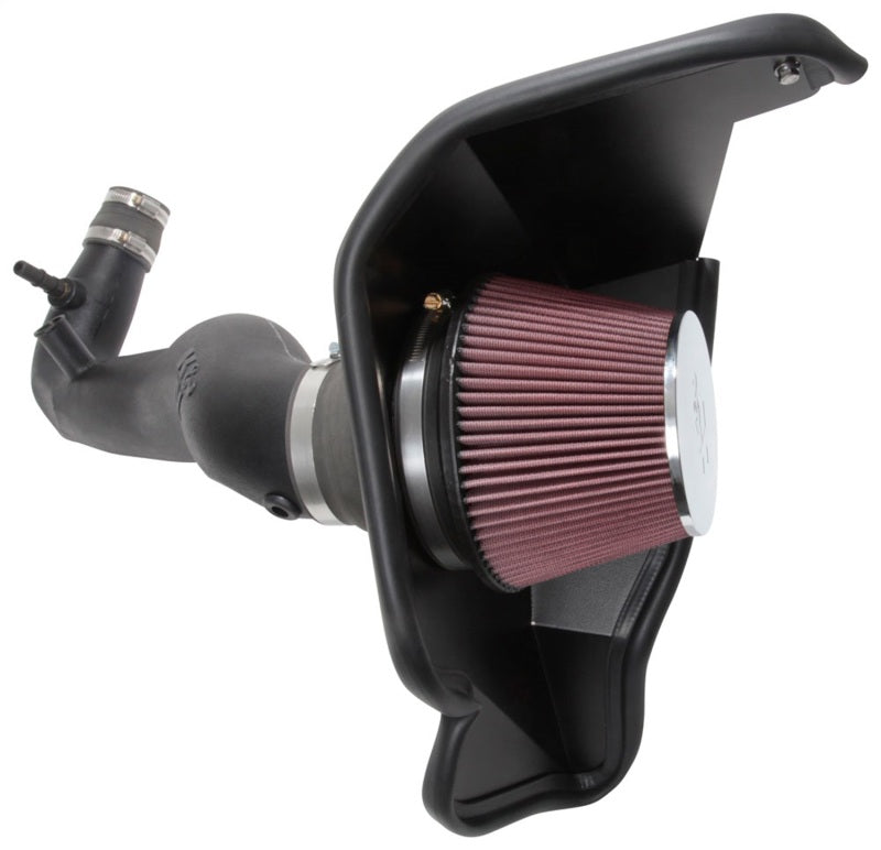 K&N 2018 Ford Mustang L4-2.3L F/I Aircharger Performance Intake-SR1 Performance