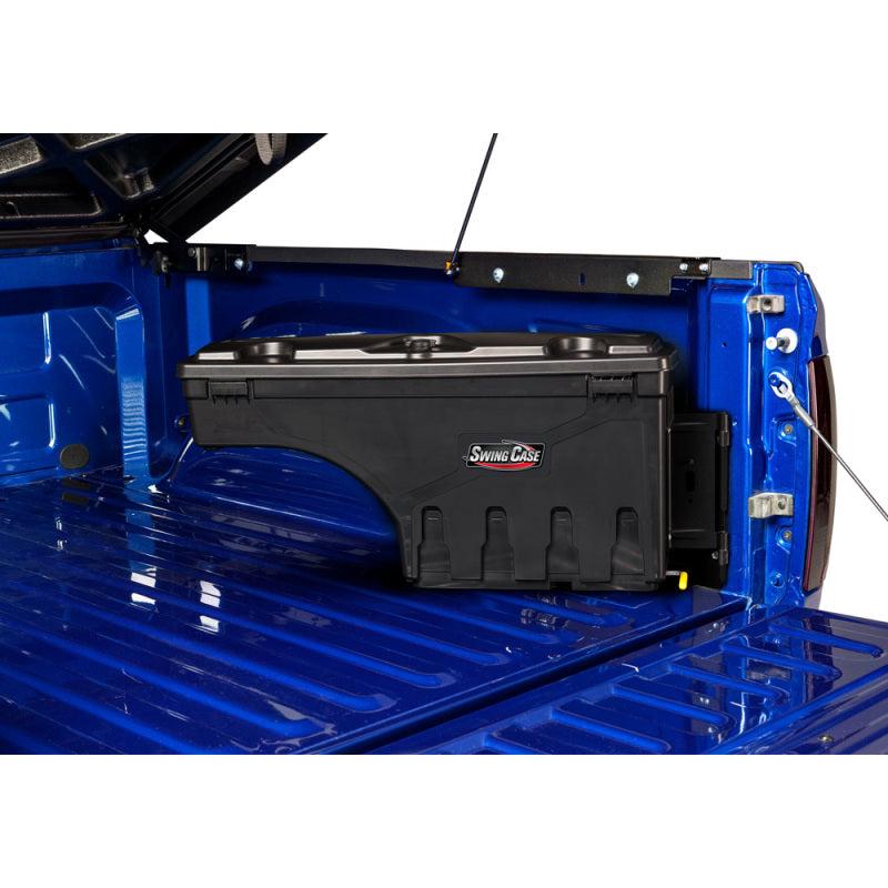 UnderCover 17-20 Ford F-250/F-350 Passengers Side Swing Case - Black Smooth