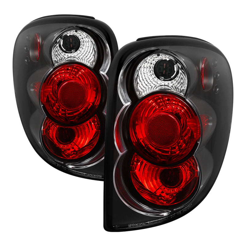 Spyder Dodge Caravan/Grand Caravan 01-07 Euro Style Tail Lights Black ALT-YD-DC01-BK-SR1 Performance