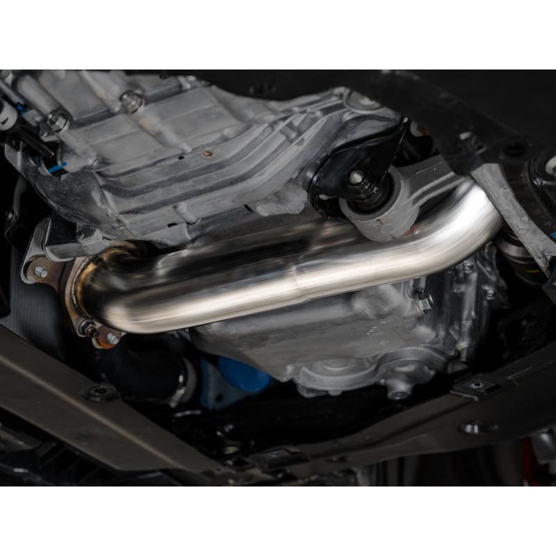 AWE Tuning 2023 Honda Civic Type R FL5 Touring Edition Exhaust w/ Triple Diamond Black Tips-SR1 Performance